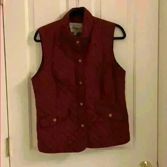 G.H. Bass & Co. Jackets & Blazers - G.H. Bass Red Vest Size Medium